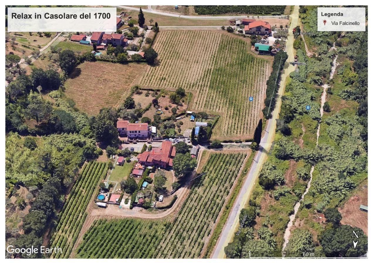 דירות סרזאנה Le Rose , Relax In Casolare Del 1700 מראה חיצוני תמונה